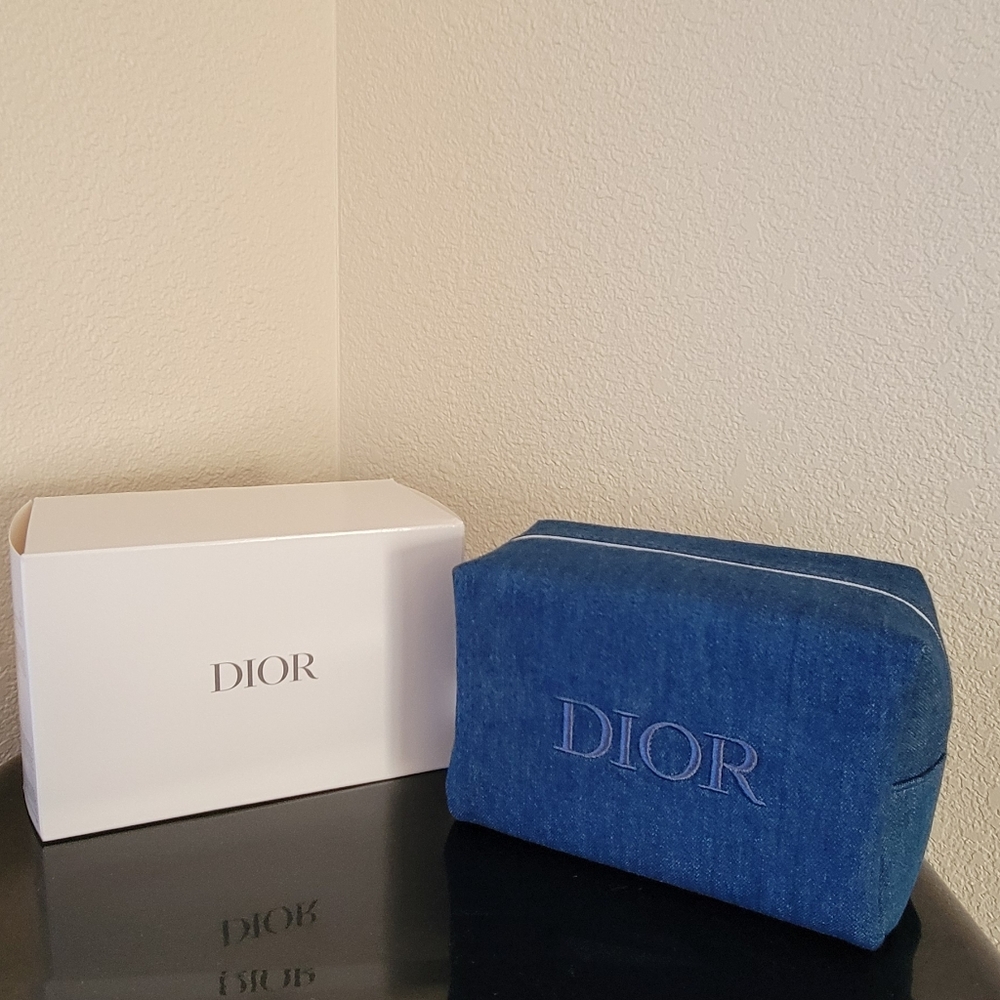 Dior Fabric Cosmetic Bag
